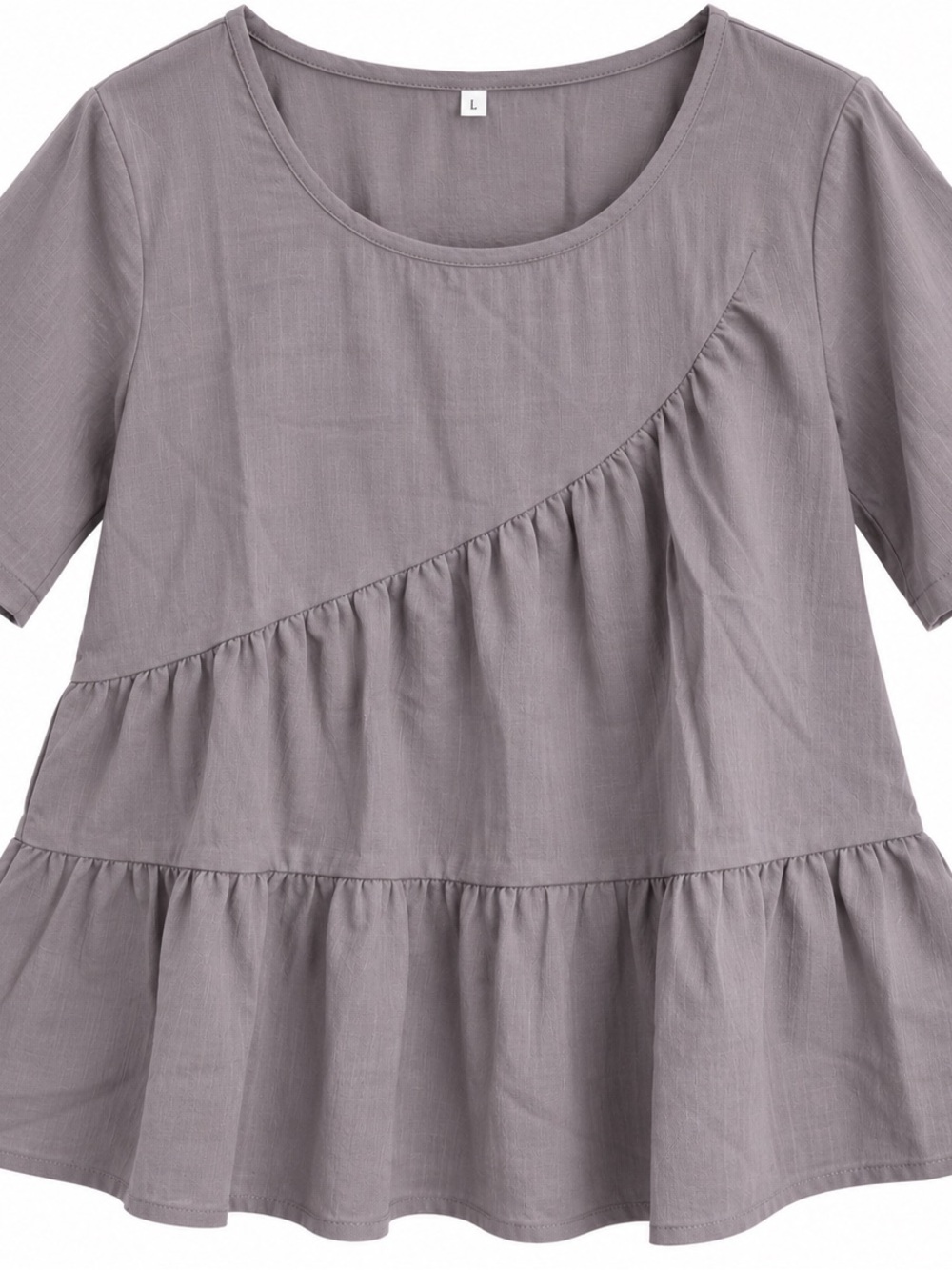 Black 2-Piece 100% Cotton Set Size Large